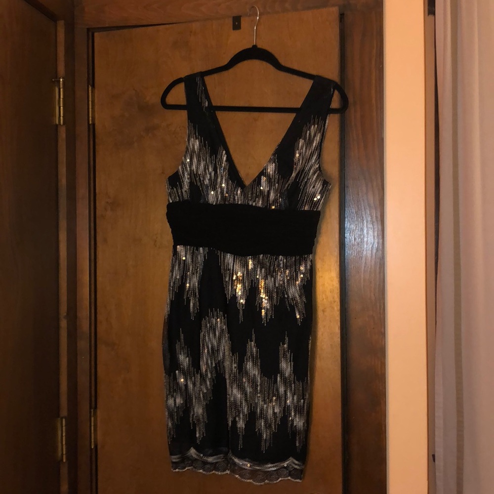 Fun sequence mini dress!